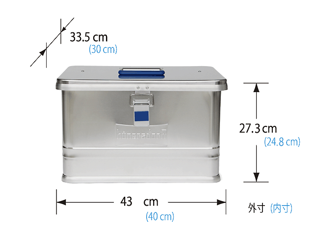Hunersdorff 【ヒューナースドルフ】 Profi Box アルミニウム