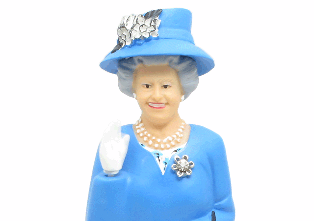 ソーラーパワーで手を振ります