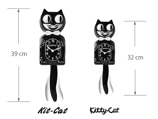 Kit-cat Klock】キット キャット クロック 黒猫 振り子時計 : RINKY