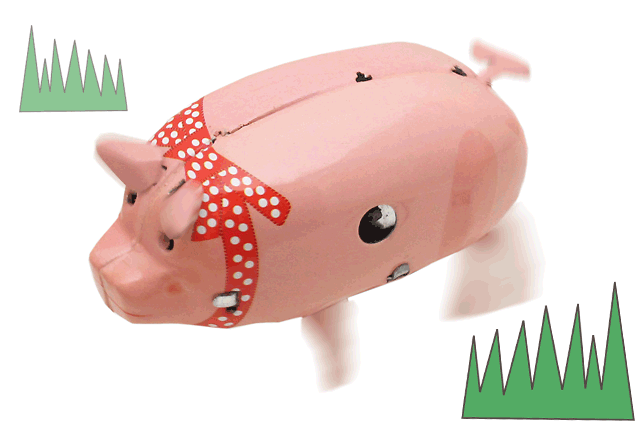 WELBY【ウェルビー】POLLY the Pig ピッグ ゼンマイ ブリキ トーイ