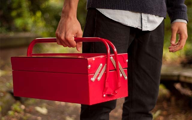 Suck UK【サックUK】BBQツールボックス 工具箱型バーベキュー グリル