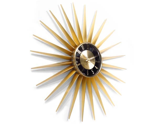 Sunburst Clock