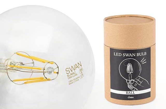 スワン 【スワン バルブ】LED電球 SWAN BULB ボール E-26 7.5ワット