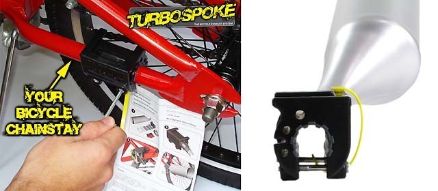 TURBOSPOKE 【ターボスポーク】 自転車用 マフラー : RINKY DINK Yahoo