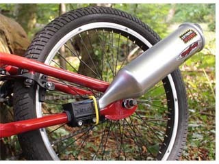 TURBOSPOKE 【ターボスポーク】 自転車用 マフラー : RINKY DINK Yahoo