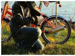 TURBOSPOKE 【ターボスポーク】 自転車用 マフラー : RINKY DINK Yahoo