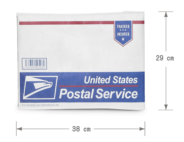 USPS エンベロープ タイベック バッグ 封筒型 ラップトップ