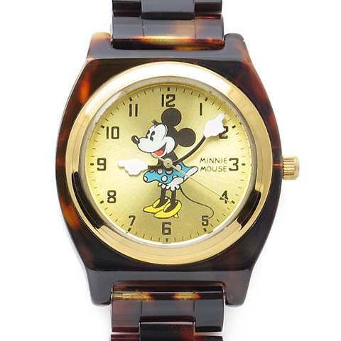 Disney べっ甲柄 [ミッキーマウス][ミニー][ドナルド][デイジー