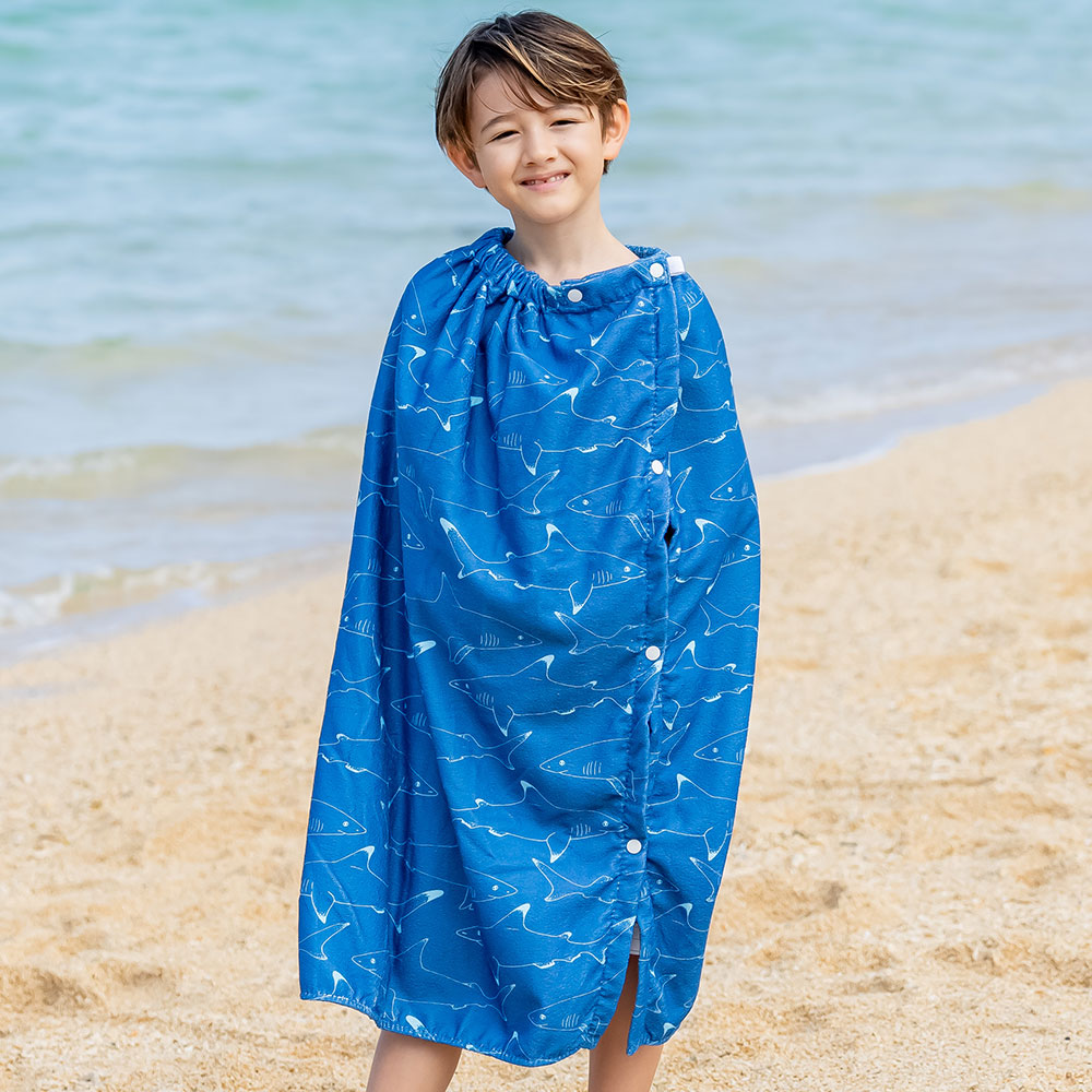 ラップタオル 子供 キッズ 60 80 95 男の子 女の子 : リンネ スノー