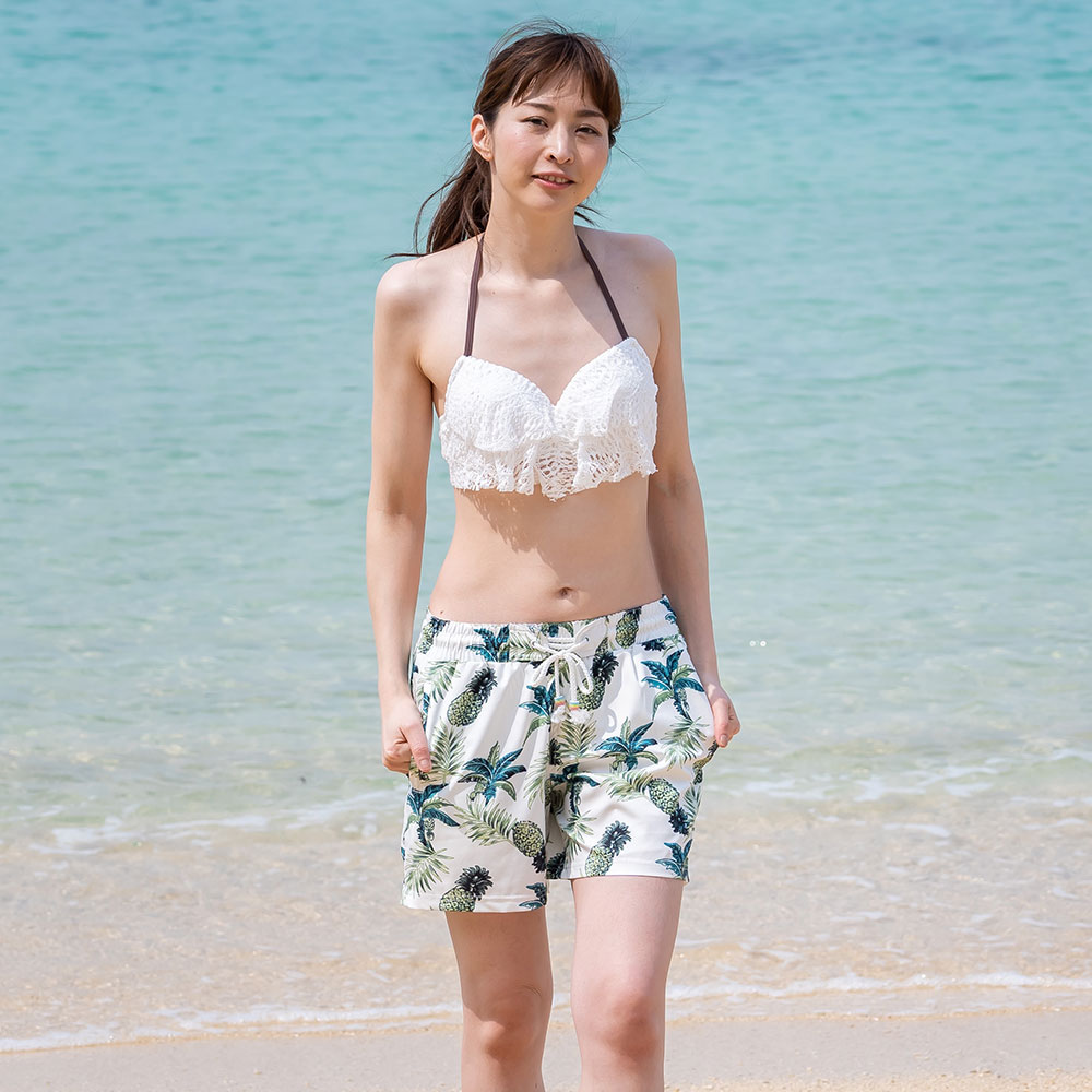 サーフパンツ レディース ミドル丈 水着 ボードショーツ 体型カバー 水陸両用 |  | 13