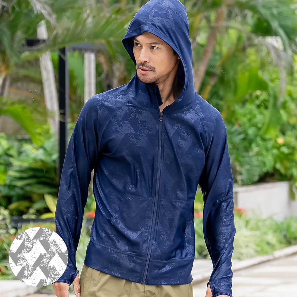 ラッシュガード メンズ パーカー 水着用 長袖 体型カバー UVパーカー ラッシュパーカー 日焼け対策 |  | 18