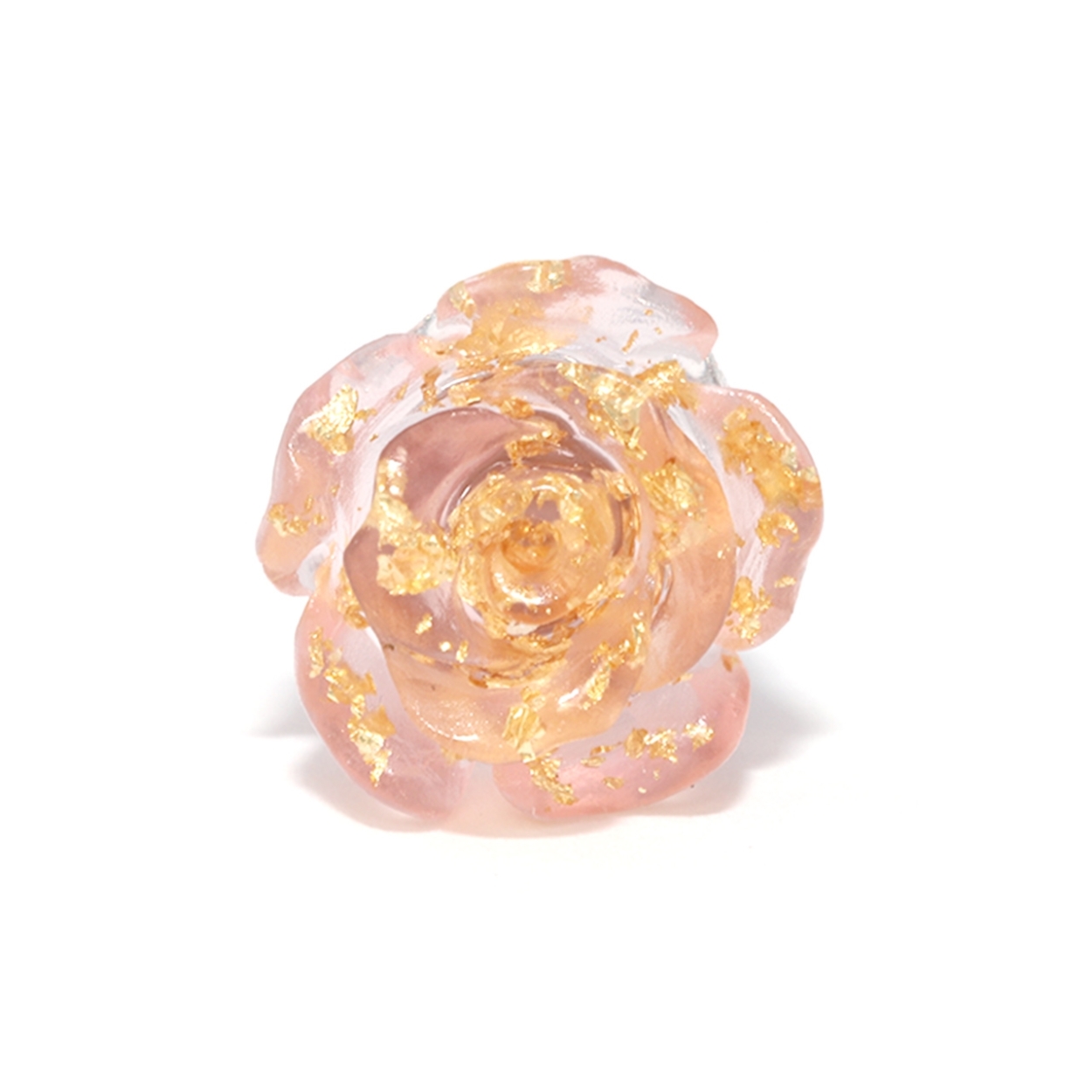 ボディピアス 軟骨 16G バラ ローズ 花 片耳用 ストレートバーベル ステンレス セカンドピアス レディース | 凛 RIN | 02