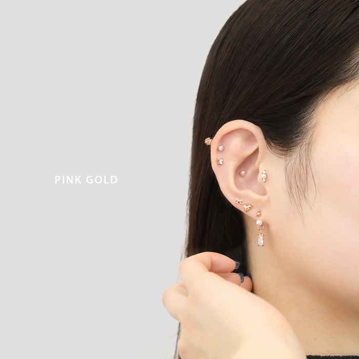 凛 RIN チャーム 14G 16G 18G ボディピアス ピアスパーツ 揺れる