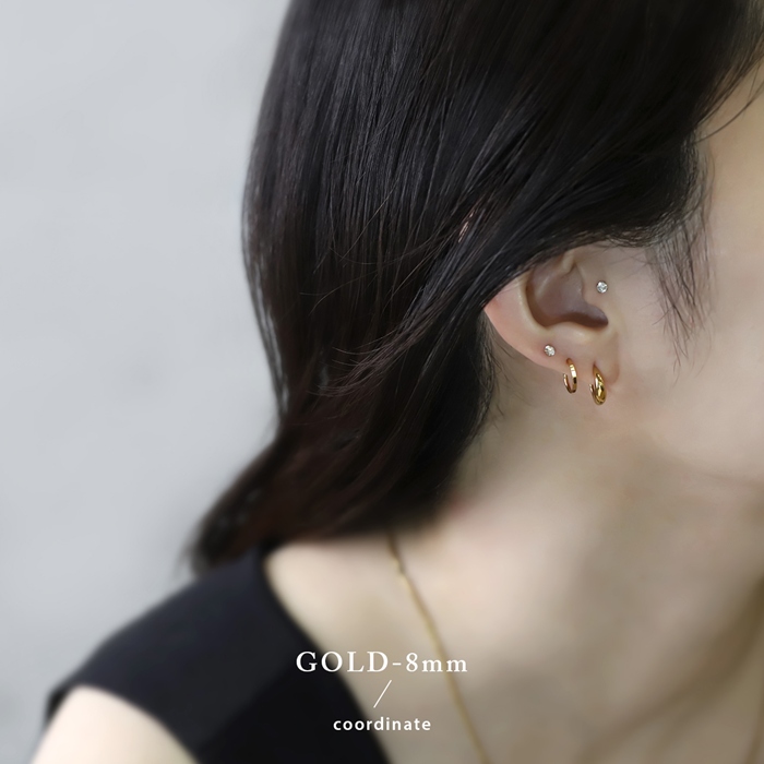 新品　18K 真珠科学研究所彩凛ソーティング付きピアス 凛 RIN ピアス アクセサリー 24金 ピンクゴールド シンプル 大人