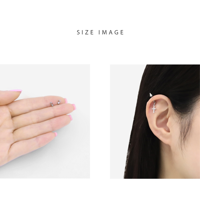 キャッチ 14G 16G 18G ボディピアス ジョイントキャッチ ネジパーツ アレンジ パーツ カスタマイズ ピアス 16ゲージ 18ゲージ ピアス ピアスパーツ 片耳用 通販 | 凛 RIN | 08