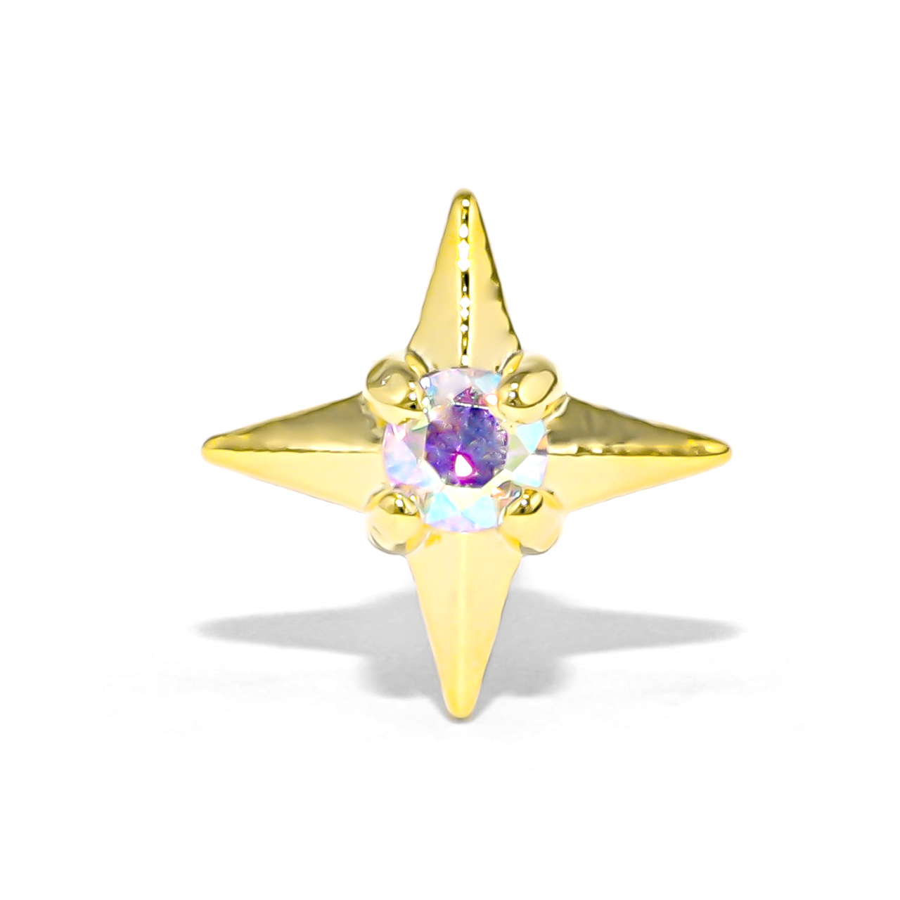 凛 RIN ボディピアス 16G 星 スター 軟骨ピアス ジュエル キラキラ