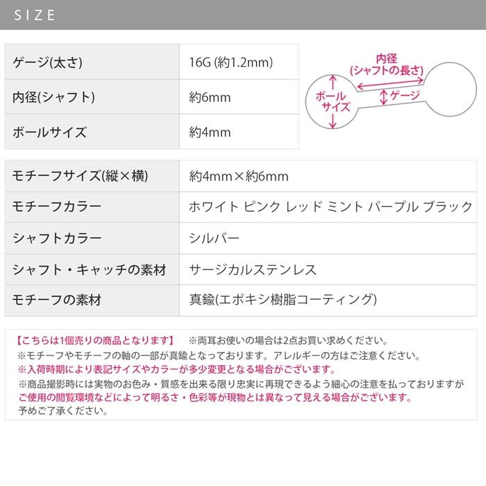 サージカルステンレス素材
