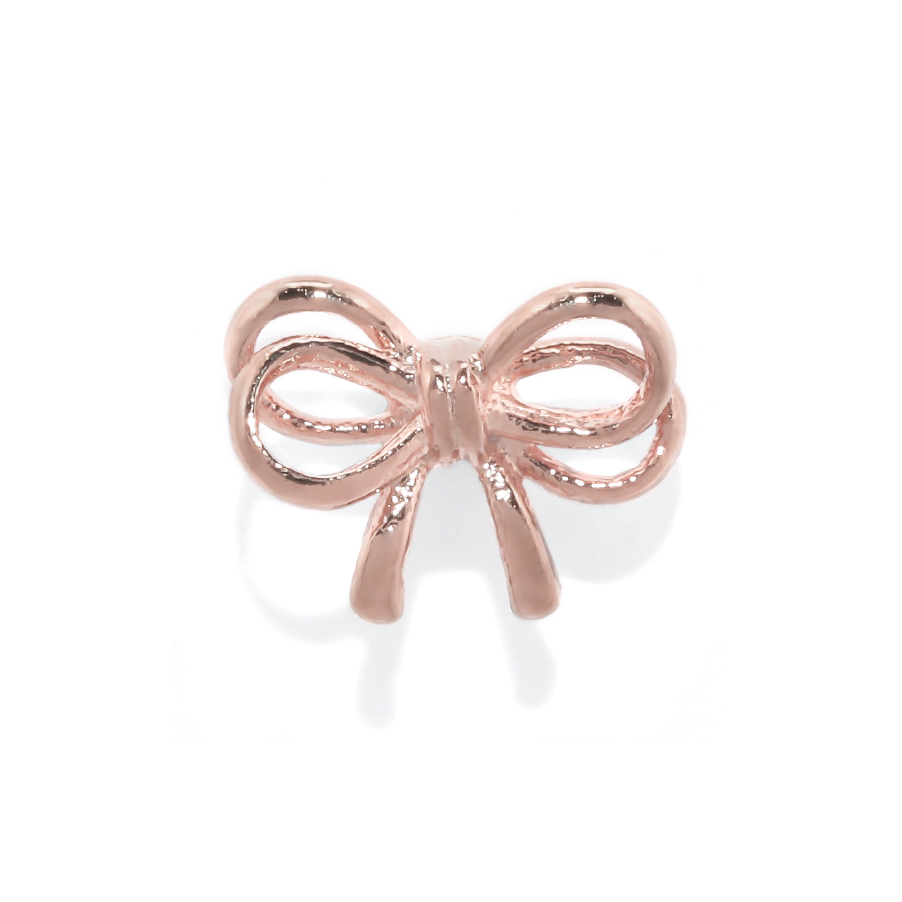 軟骨ピアス 16G ボディピアス リボン りぼん 小さい かわいい 華奢 ストレートバーベル サージカルステンレス 片耳用 | 凛 RIN | 09