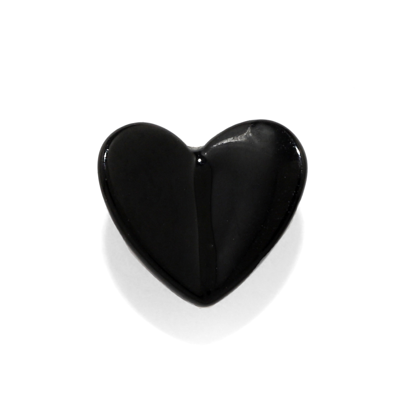 軟骨ピアス 16G ボディピアス 蝶 ハート 黒 バタフライ ブラック ストレートバーベル ステンレス 片耳用 | 凛 RIN | 02