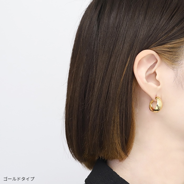楽天市場】フープイヤリング 18K レディース ジュエリー