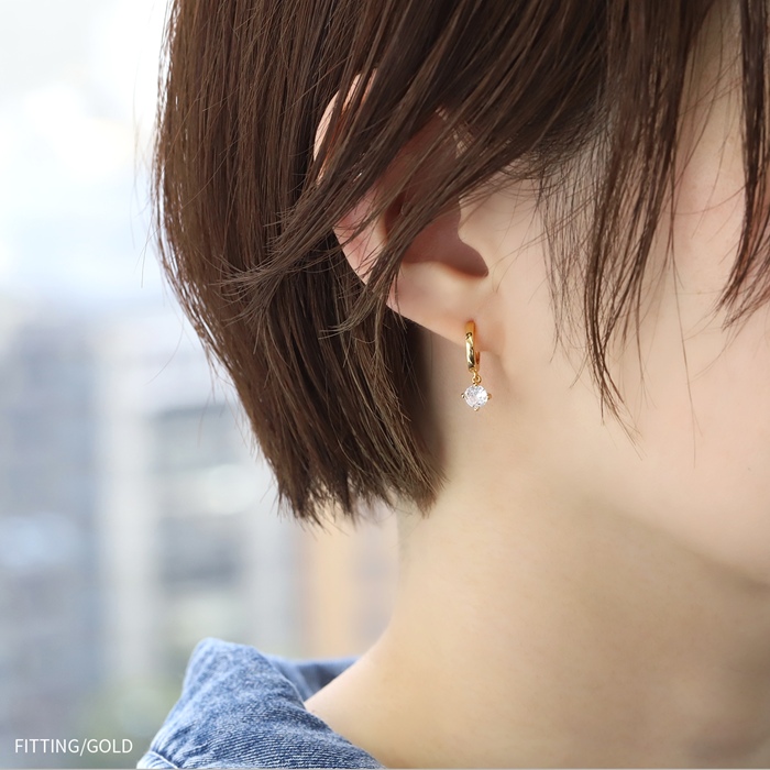 リングピアス 上品
