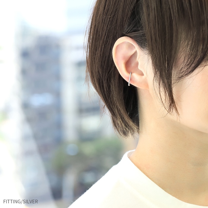 凛 RIN ピアス 18Kコーティング サスペンダーピアス ジュエル ライン