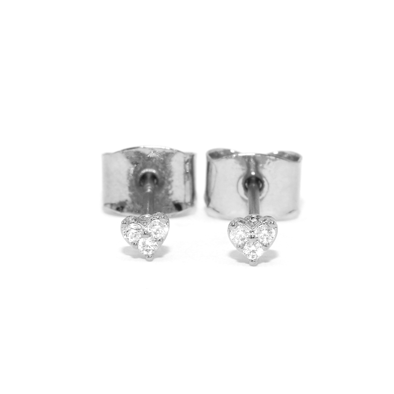 凛 RIN ピアス 小ぶり レディース チタン キラキラ 18金 18K