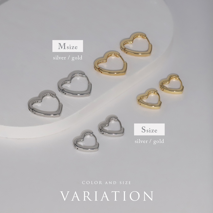 【 18K /ピアス 】レディースアクセ4g ハート ダイヤモンド ハートピアス】18kハートピアス ピアス ハート 4mm 18k 18金