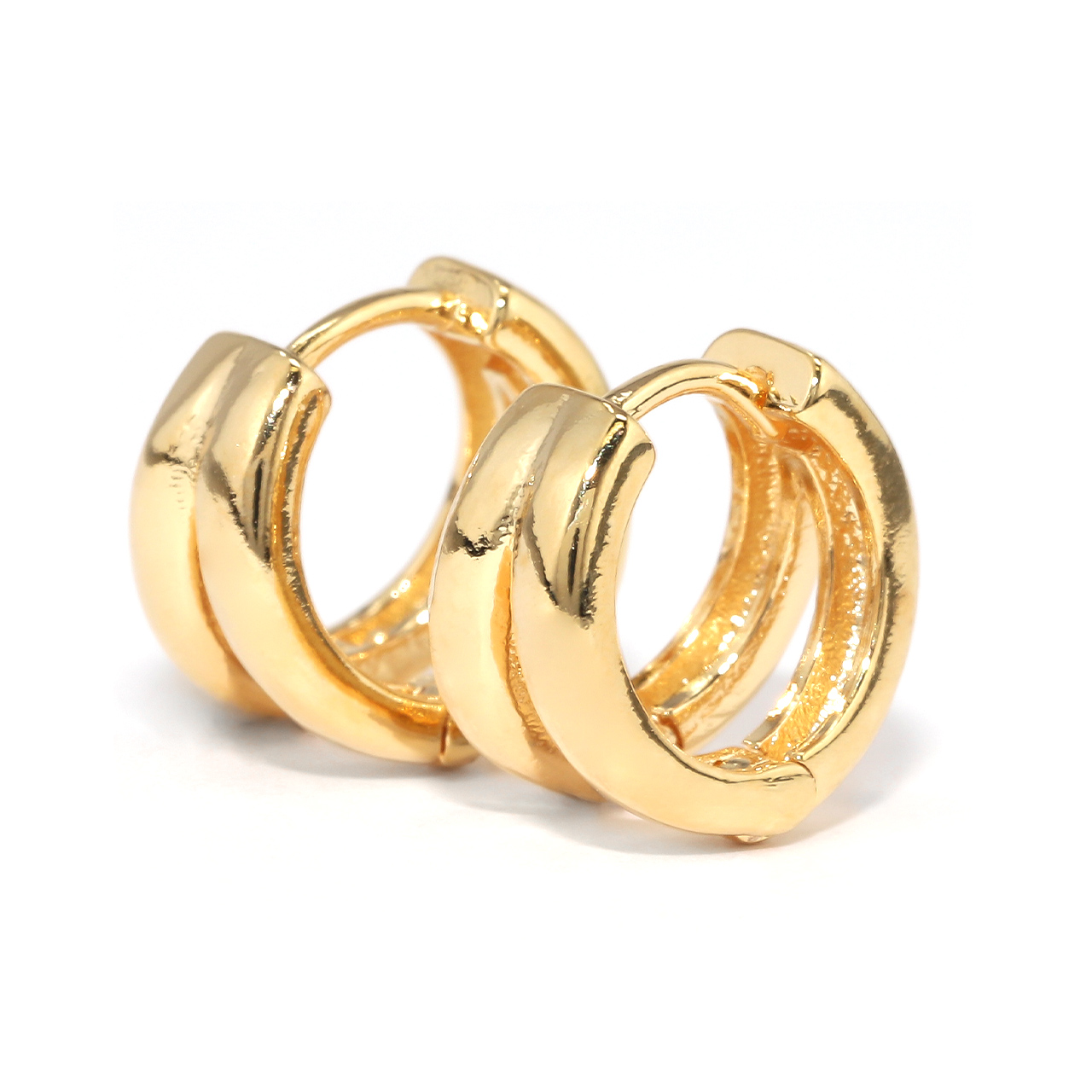 凛 RIN ピアス レディース リング フープ 18金 18K コーティング