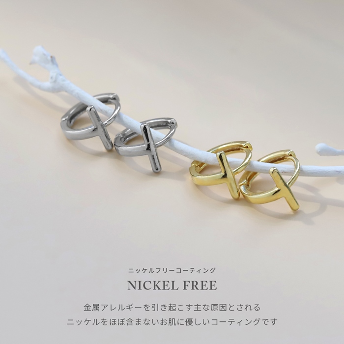 ピアス レディース フープ ワンタッチ リング...の詳細画像2