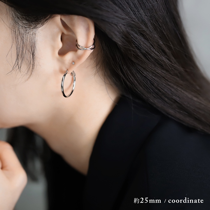 イヤーカフと合わせても◎