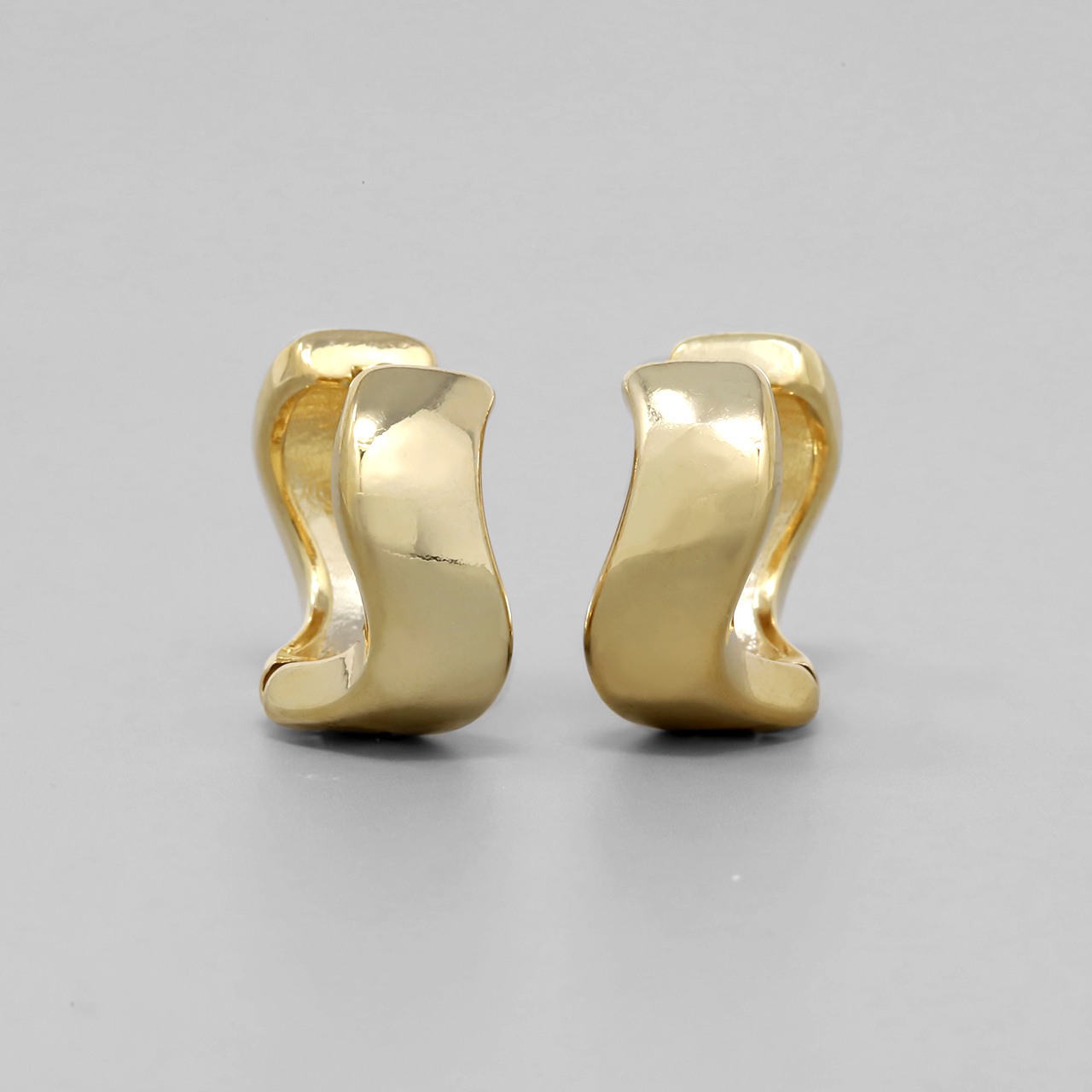 凛 RIN フープ ピアス リング レディース キャッチレス 18K
