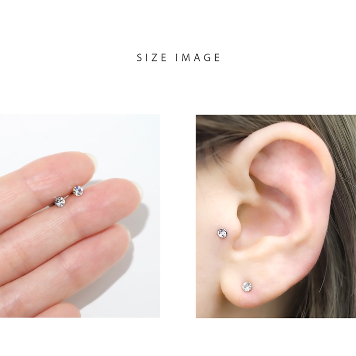 凛 RIN ボディピアス 軟骨 ジュエル キラキラ 14G サージカル 凛 RIN ボディピアス 軟骨 ジュエル キラキラ 14G サージカル