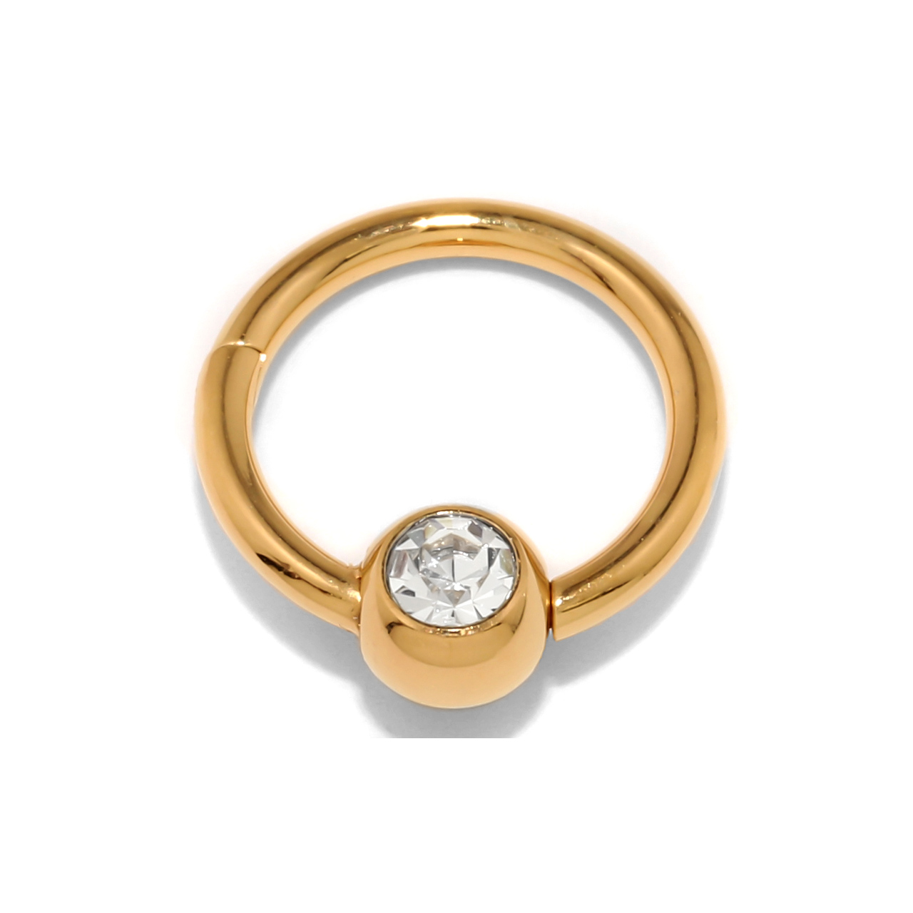 凛 RIN ボディピアス 軟骨 14G 16G 18G 24金 24K ワンタッチ ビーズ