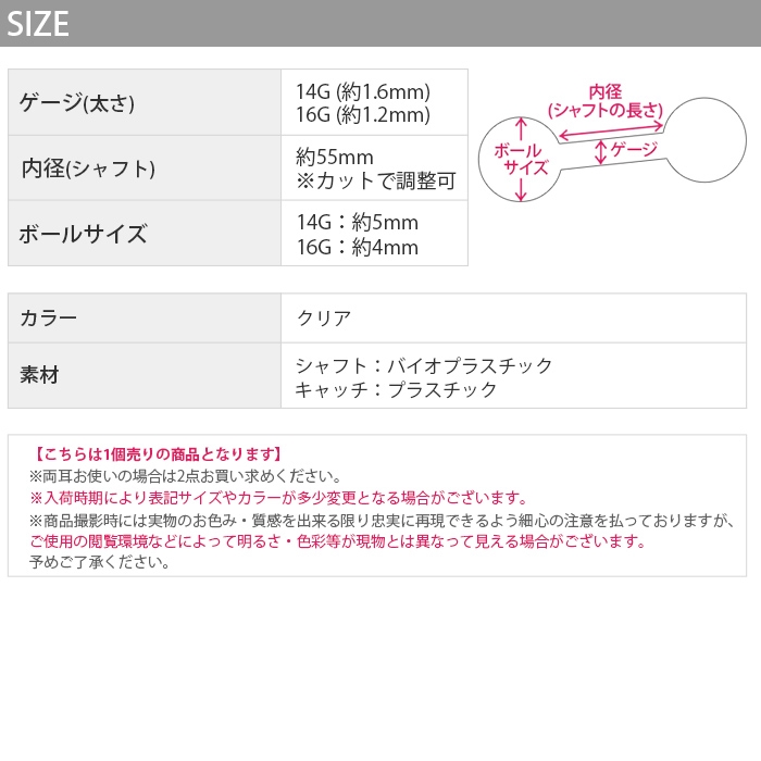 金属アレルギーフリー