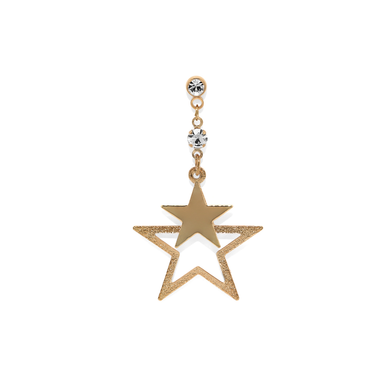 凛 RIN ボディピアス 軟骨ピアス 14G 16G 宇宙 星 大きめ スター