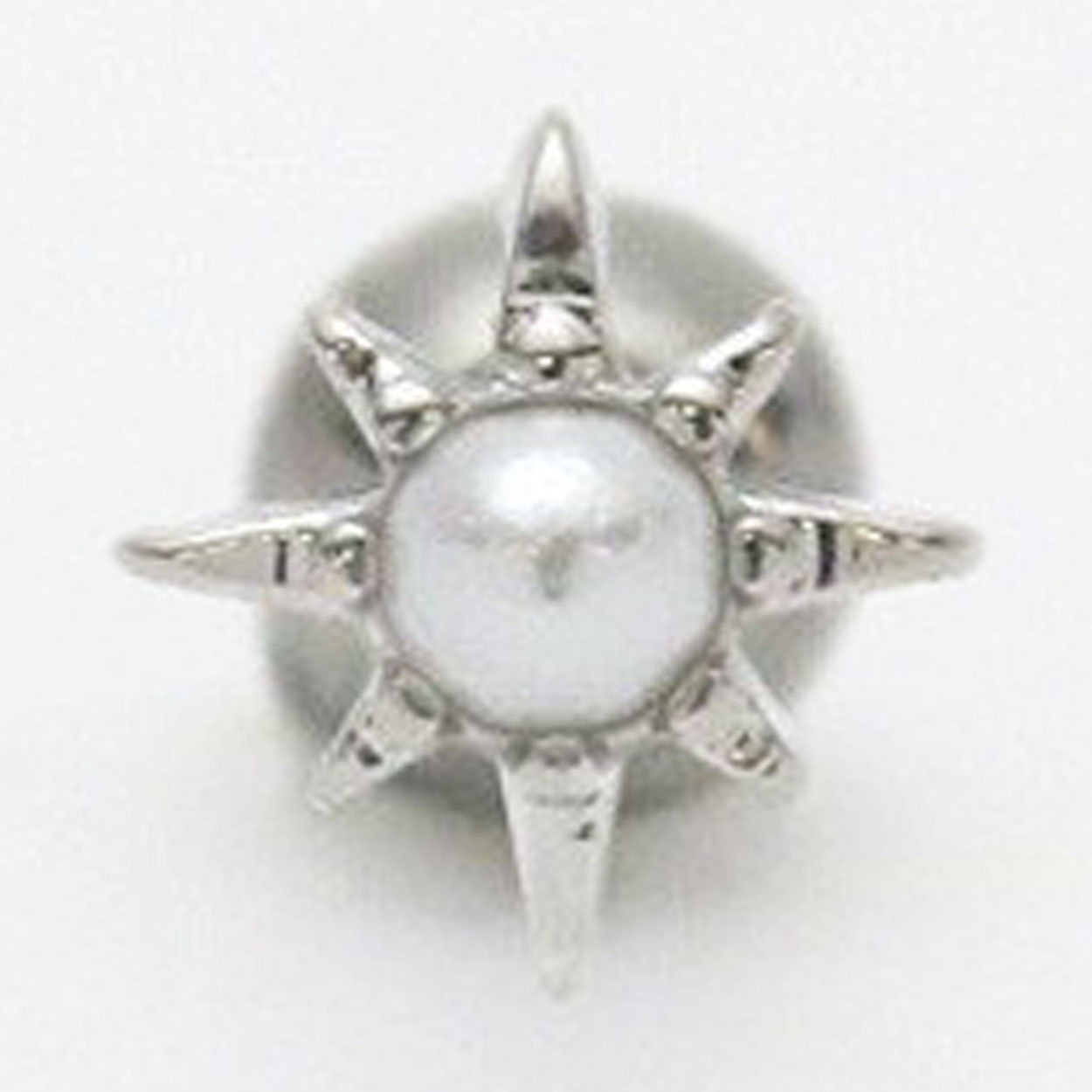 凛 RIN ボディピアス 軟骨 16G ジュエル パール 片耳用 セカンドピアス