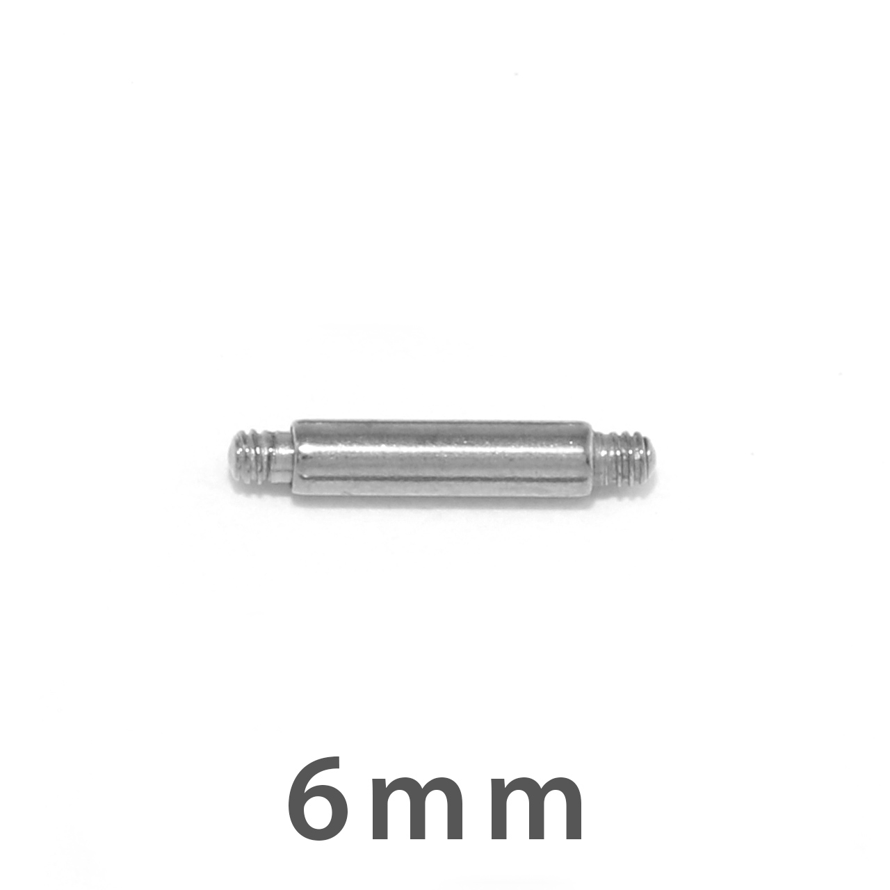 ボディピアス 軟骨 14G マジックシャフト カスタム ストレートバーベル 内径4mm 金属アレルギー対応 ステンレス | 凛 RIN | 02