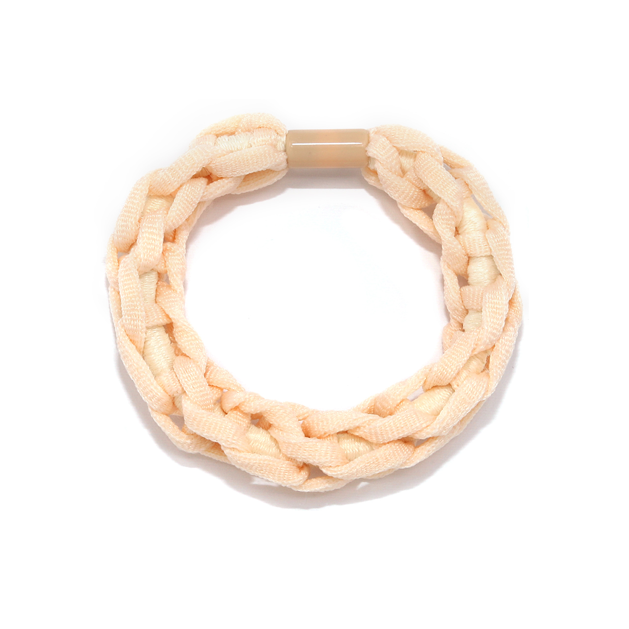 ヘアゴム おしゃれ ヘアアクセサリー アクセサリー 編み ロープ 太め 伸縮ゴム まとめ髪 カジュアル ヘア 40代 | 凛 RIN | 01