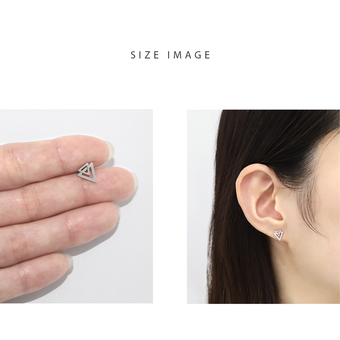 凛 RIN 軟骨ピアス 16G ボディピアス クローバー 四つ葉