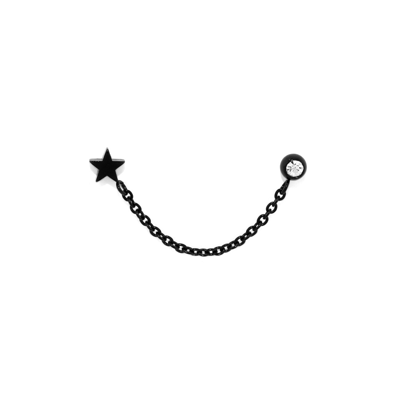 あるじゃん 祐天寺　ピアス ボディピアス 4mm Barn star 6g あるじゃん 祐天寺 ピアス ボディピアス 4mm Barn star 6g（凛