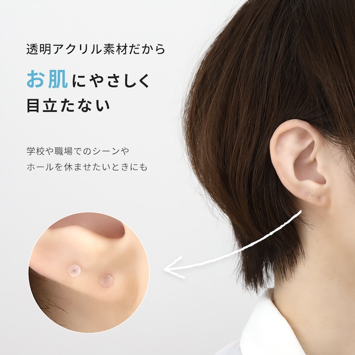 楽天市場】ピアス ラインストーン スクエアピアス レディース 両