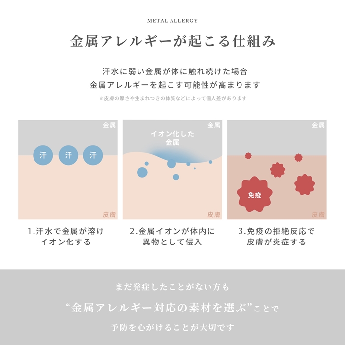 ピアス アレルギー対応 つけっぱなし ステンレス ドロップ フック レディース 『両耳用・2個セット』 関連画像5