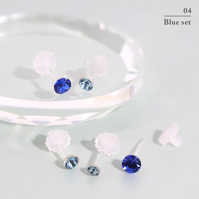 霰様 リクエスト 樹脂ピアス14点 まとめ商品 樹脂ポストピアス（ PP-004 ） | +Beads(プラスビーズ)