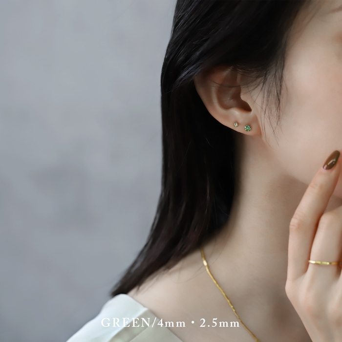 凛 RIN ピアス 金属アレルギー対応 レディース かぶれない 樹脂