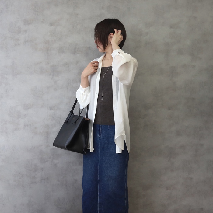 ネックレス チタン Y字 ロングネックレス ラリエット ロールチェーン 金属アレルギー対応 おしゃれ 20代 30代 40代 50代 | 凛 RIN | 11
