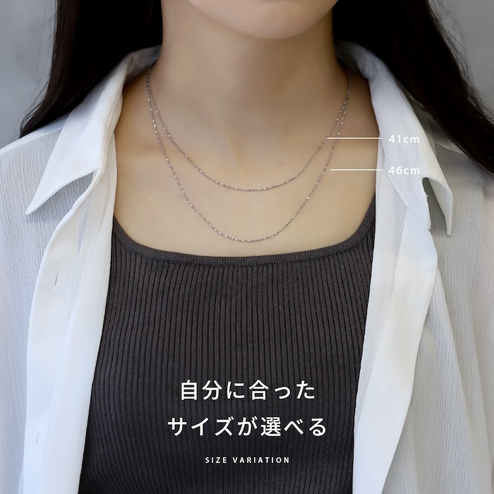 ペンダントトップと合わせても♪
