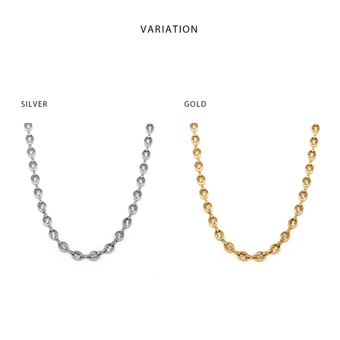 ネックレス レディース チェーンのみ ステンレス 金属アレルギー対応 ペタルチェーン 20代 30代 40代 50代 | 凛 RIN | 11