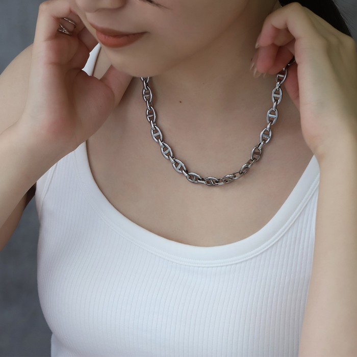 Baroque Pearl Chain Necklace｜MIKAGE SHIN