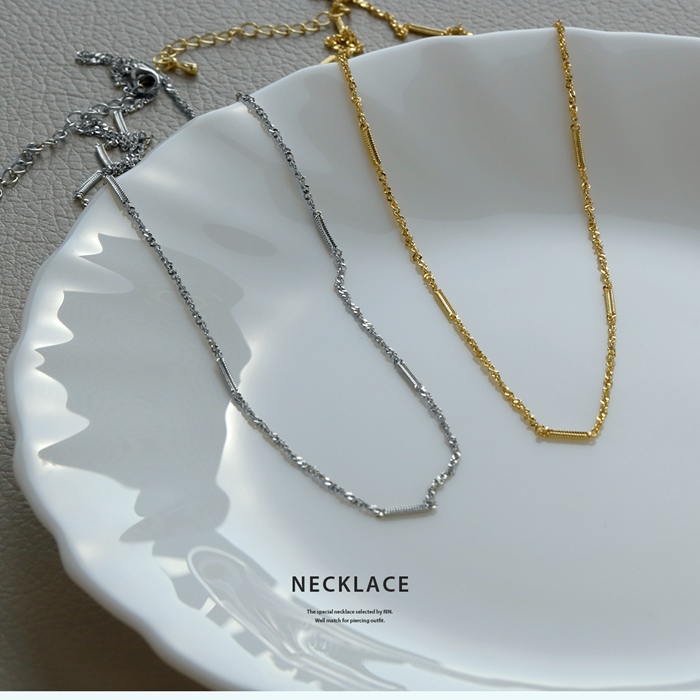 凛 RIN ネックレス チェーン 45cm レディース シンプル 18K